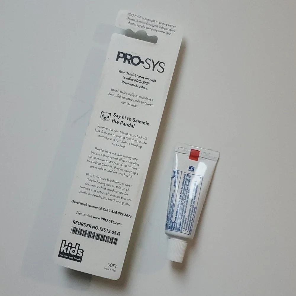 Children's Toothbrush & Toothpaste-OS